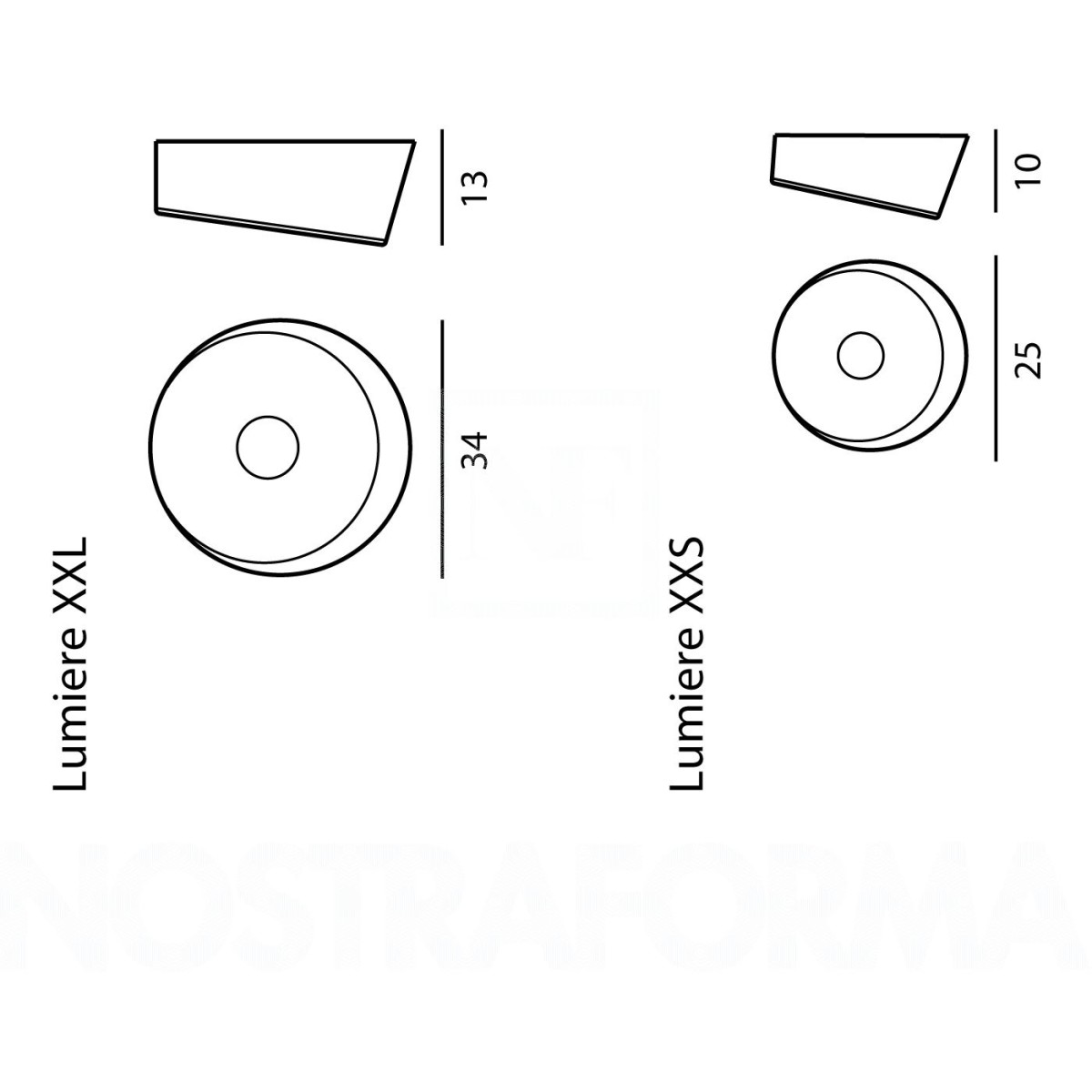 xcelsior, foscarini, sienas lampa, dizaina lampa